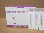 Needles BD 16 x 1" 100/box