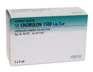 Chorulon 5 x 5ml w/solvent